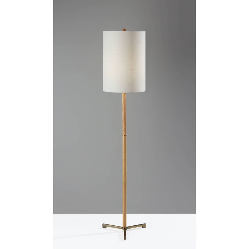 Maddox Floor Lamp Natural - Adesso, 1 of 7