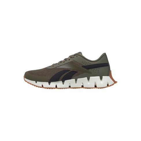 Reebok Zig Dynamica 2 Men's Shoes Sneakers 9.5 Army Green / Core Black ...