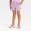Toddler Girls' 2pc Barbie Short Sleeve T-Shirt and Shorts Set - Purple - 4 of 4