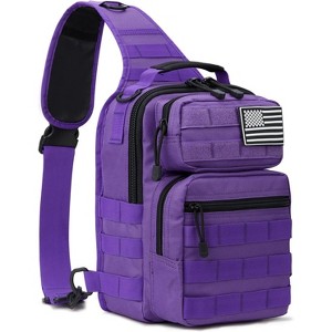 Tactical Sling Bag Backpack Military Rover Shoulder Sling Pack Molle EDC Small Crossbody Chest Pack - 1 of 4