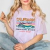 Simply Sage Market Women's California Golden Coast Short Sleeve Garment Dyed Tee - 2 of 2