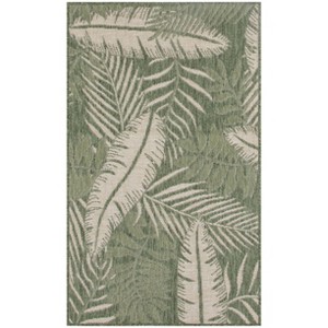 Nourison Garden Oasis Tropical Leaf Outdoor Rug - 1 of 4