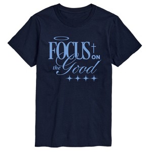 Men's - Instant Message - Focus On The Good Short Sleeve Graphic T-Shirt - 1 of 4
