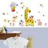 Slickblue Zoo Party Wall Art Stickers – Large & X-Large Vinyl Decals for Kids’ Rooms, Living Room, or Bedroom - 2 of 3