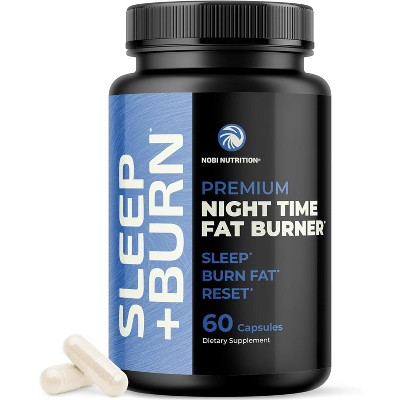 Night Time Fat Burner Capsules, Nobi Nutrition, 60ct