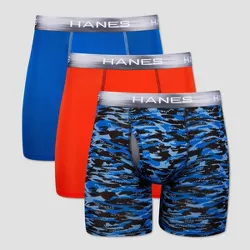 Hanes Premium Men's Performance Boxer Briefs Colors Vary - XL