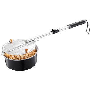 Great Northern Popcorn Campfire Popcorn Popper - Black - 1 of 4