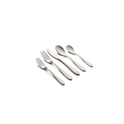 20pc Grier Mirror Satin Flatware Set - Cambridge Silversmiths