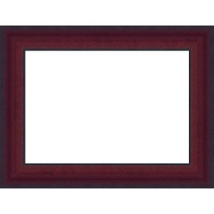 Amanti Art Canterbury Cherry Framed Dry Erase Magnetic Board - 1 of 4