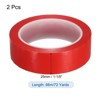 Unique Bargains Adhesive Versatile DIY Craft Highlight Graphic Chart Marking Tape 72 Yards 2 Pcs - 2 of 4