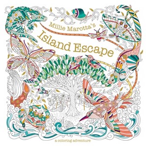 Millie Marotta's Island Escape - (Millie Marotta Adult Coloring Book) (Paperback) - 1 of 1
