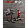 Leg Extension and Curl Machine, 4-In-1 Leg Press Machines for Home Gym, 700Lbs Weight Capacity Adjustable Workout Equipment, Exercise Bench - 3 of 4