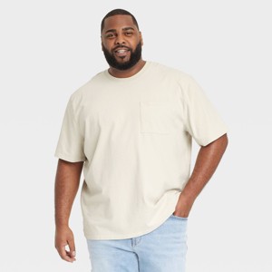 Men's Vintage Short Sleeve Pocket T-Shirt - Goodfellow & Co™ - 1 of 3