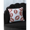Shiraleah Decorative Pillow with Football Print - 2 of 4