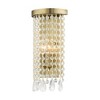 Livex Lighting Elizabeth 1 - Light Wall Light in  Antique Brass - 4 of 4