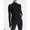 Women's Pro Fleece Mock Neck Long Sleeve Top - BANDIER - 2 of 3