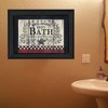 ChicFurnit Wall Art Hot Bath Framed Print Stylish Black Frame for Living Room, Multicolor, 15"*1"*11" - 2 of 4