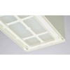 JEJ Astage Reinforced Multi-Purpose Storage Drawer B Medium 4 Shelf White Clear - 2 of 4