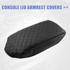 Unique Bargains Black Center Console Cover Pad Armrest Cover Pad for Toyota 4Runner Black 2010-2022 - 3 of 4