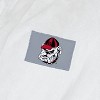 NCAA Georgia Bulldogs White Out Silk Touch Robe Large/XLarge - 4 of 4