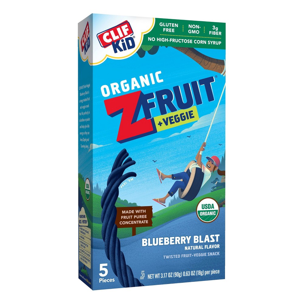 UPC 722252381323 - CLIF KidÂ® Organic ZFruit+Veggie Blueberry Blast ...