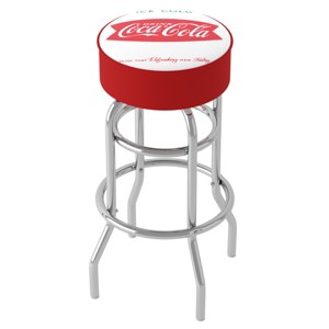 Trademark Gameroom Coca-Cola  Stool - 1 of 4