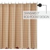 Primitive Stars Shower Curtain 72x72 VHC Brands - 3 of 4