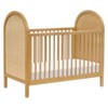 Babyletto Bondi Cane 3-in-1 Convertible Crib with Toddler Bed Kit - Honey/Natural Cane - 2 of 4