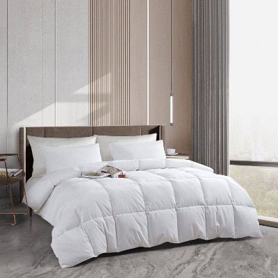 Serta All Seasons Cotton Blend Feather Down Comforter