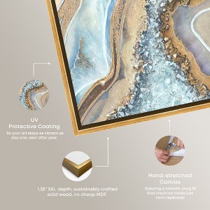 Art Remedy The Luxurious Geode Agate and Geode Wall Art Framed - 1 of 4