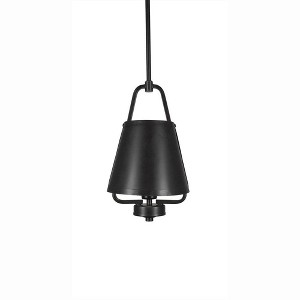Toltec Lighting Sonora 1 - Light Pendant in  Dark Granite - 1 of 1