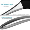 LunaLulinlk Non-Stick Silicone Spatula Turner Flexible with Stainless Steel Handle Versatile Heat Resistant Cooking Baking and Mixing Kitchen Utensil - 4 of 4