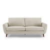 MINIMORE Modern Style 85" W Smiling 3Seater Flared Arm Sofa - 4 of 4