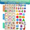 QUOKKA Wooden Puzzles for Kids 2 3 4 – Numbers Animals Shapes Puzzles for Toddlers 1 3 4 Year Old – Travel  Educational Game for Boys and Girls - 2 of 4