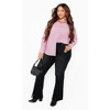 Avenue Women's Plus Size Forget Me Not Shirt - 3 of 4