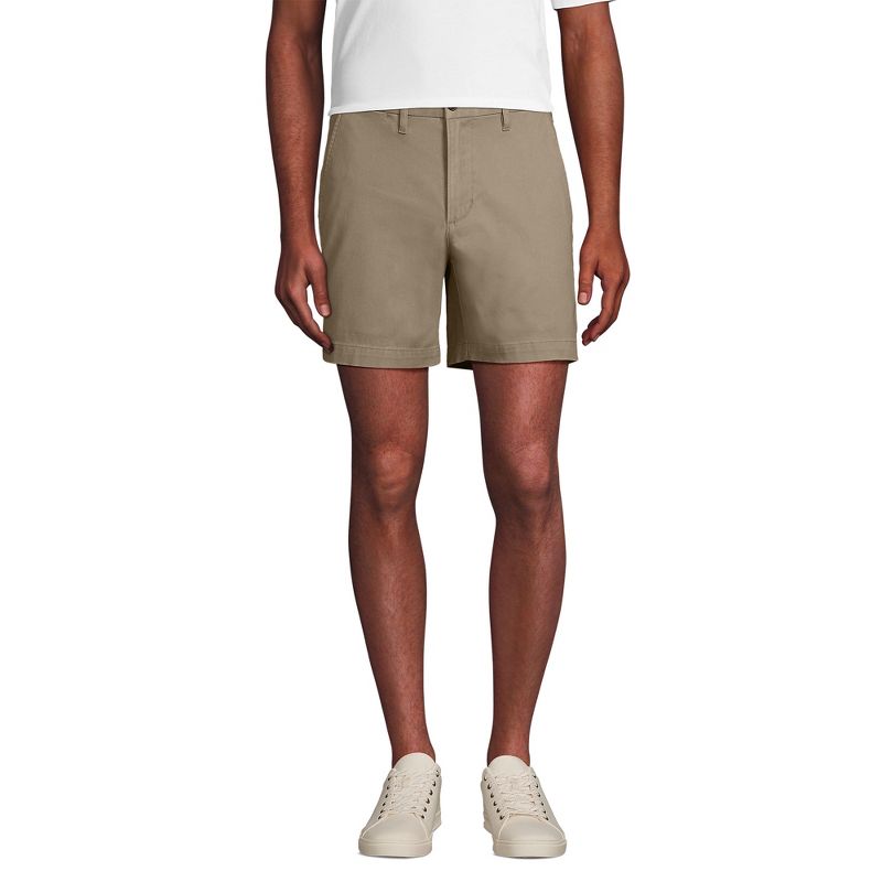 Lands' End Men's 6" Traditional Fit Comfort First Comfort Waist Knockabout Chino Shorts, 1 of 5