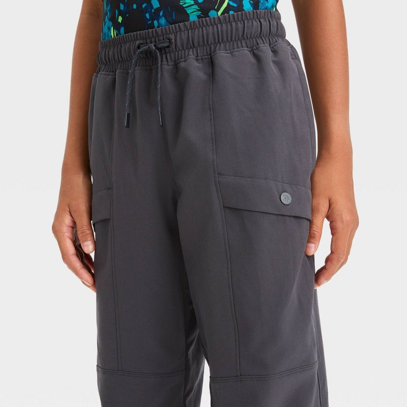 Boys' Lined Cargo Pants - All in Motion™, 3 of 4