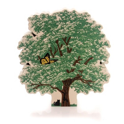 Cat's Meow Village 4.0 Inch Hospice Memorial Tree 1999 Event Retired Cares Figurines