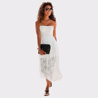 lace overlay mother of the bride dress Lara 29772 Prom Dress - Dusk main image 0