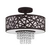 Livex Lighting Allendale 2 - Light Semi-Flush Mount in  Bronze - 2 of 4