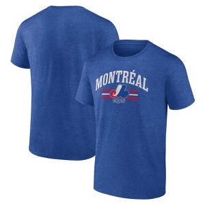 MLB Washington Nationals Men's Bi-Blend Short Sleeve T-Shirt - 1 of 3