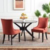 Lester 19" H Dining Chair With Nail Head Trim (Set of 2) - MCR4709 - Safavieh Couture - 4 of 4