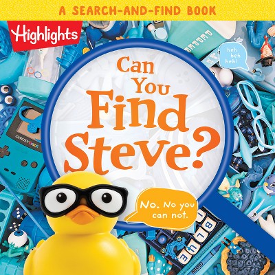 Can You Find Steve? Library Edition - (Hardcover)