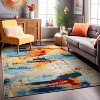 World Rug Gallery Bohemian Abstract Modern Area Rug - 2 of 4