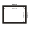 Amanti Art Trio Oil Rubbed Bronze Framed Magnetic Dry Erase Board - 4 of 4