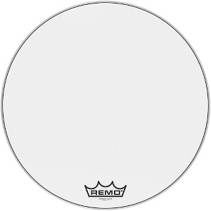 Remo Powermax 2 Ultra White Crimplock Bass Drum Head - 1 of 2