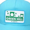Sonic The Hedgehog Green Hill Zone Sky Blue Snapback Hat - 2 of 4