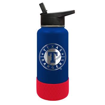 MLB Texas Rangers 32oz Thirst Hydration Water Bottle