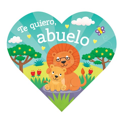 Heart-Shaped BB - I Love Grandpa (Spanish) - by  Ashley Matthews (Board Book) - image 1 of 1