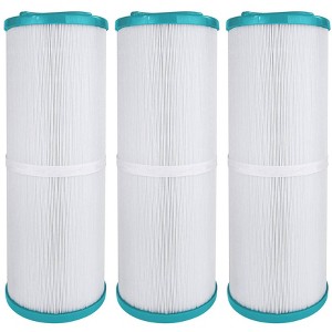 Hurricane 3 Pack HF4H949 Advanced Spa Filter Cartridge Replacement for PWW50L, Unicel 4CH-949, Filbur FC-0172, Waterway Teleweir 50 - 1 of 4